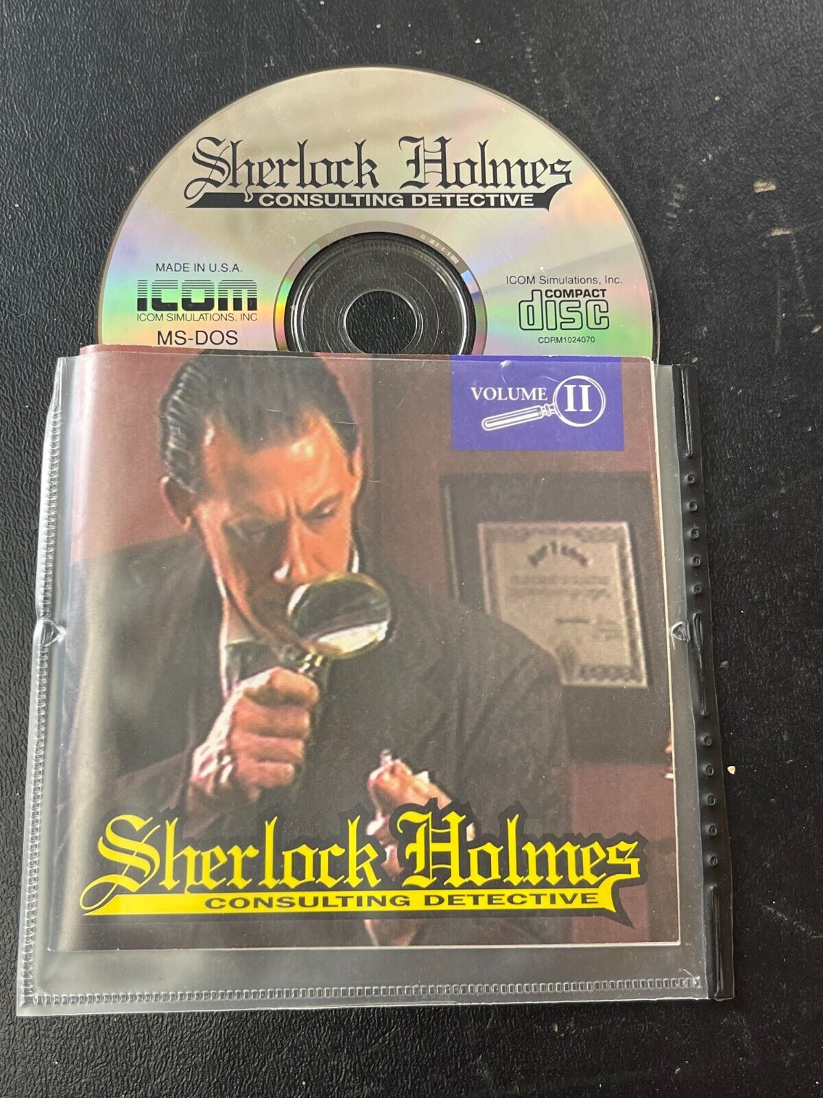 Sherlock Holmes Consulting Detective Vol 2 CD ROM Media