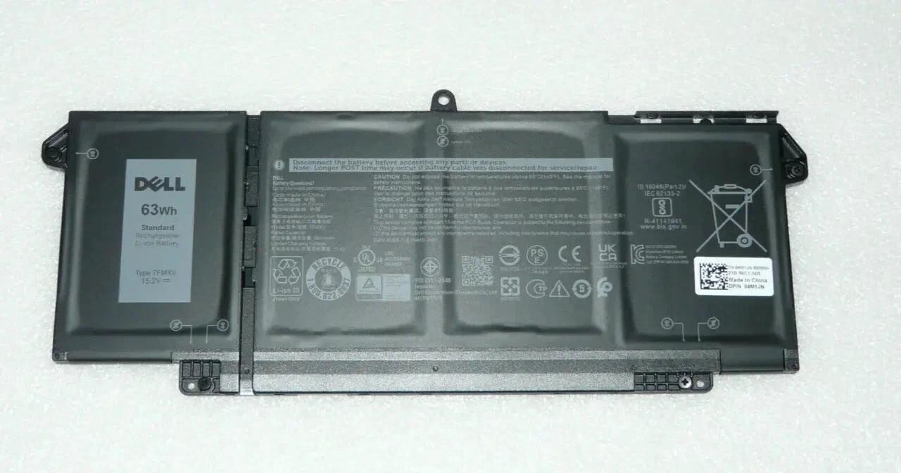 63Wh 7FMXV 4M1JN 1PP63 Battery For Dell Latitude 5320 7320 7420 7520 NEW