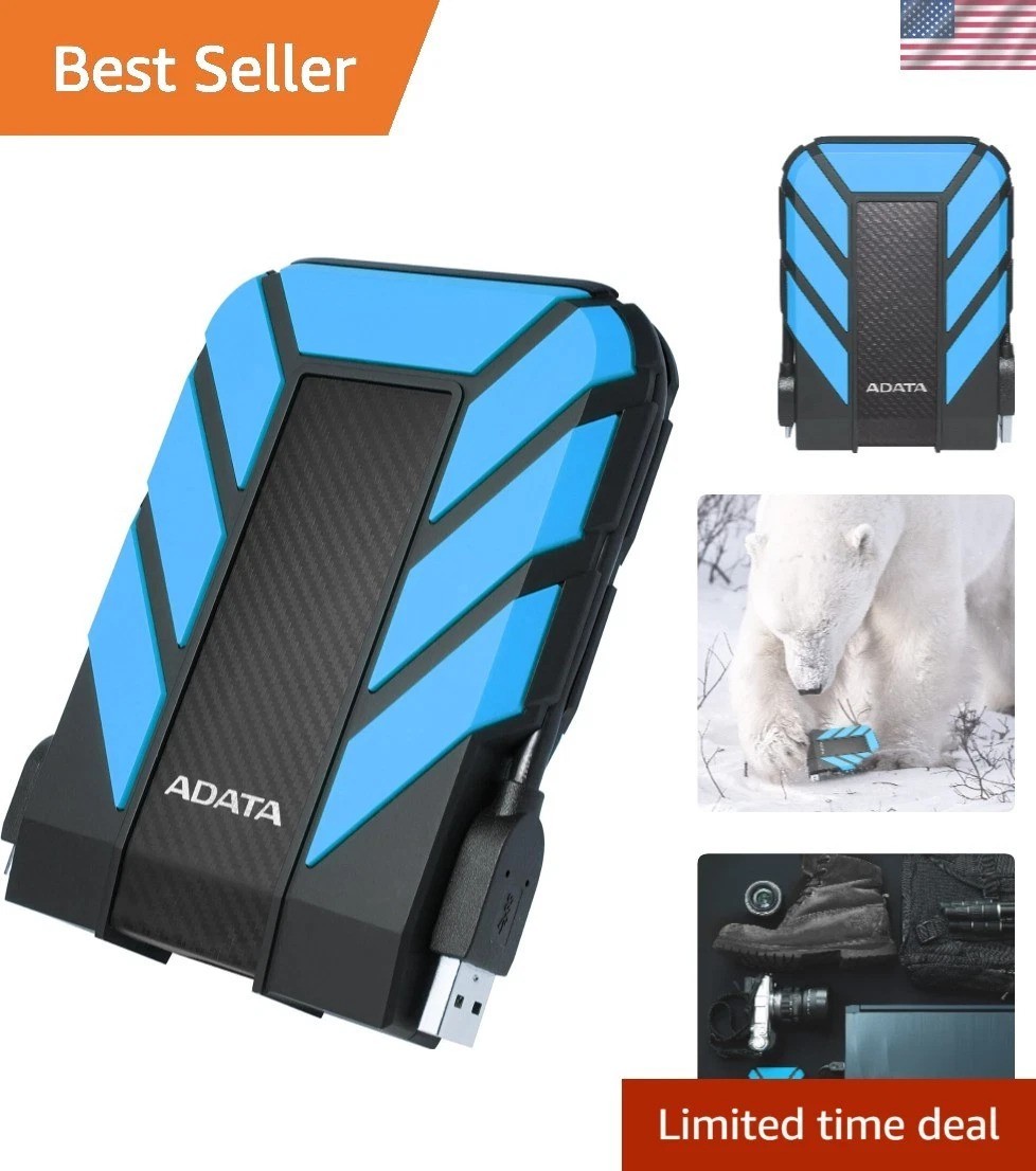 HD710 Pro, External Hard Drive, Blue, 1TB