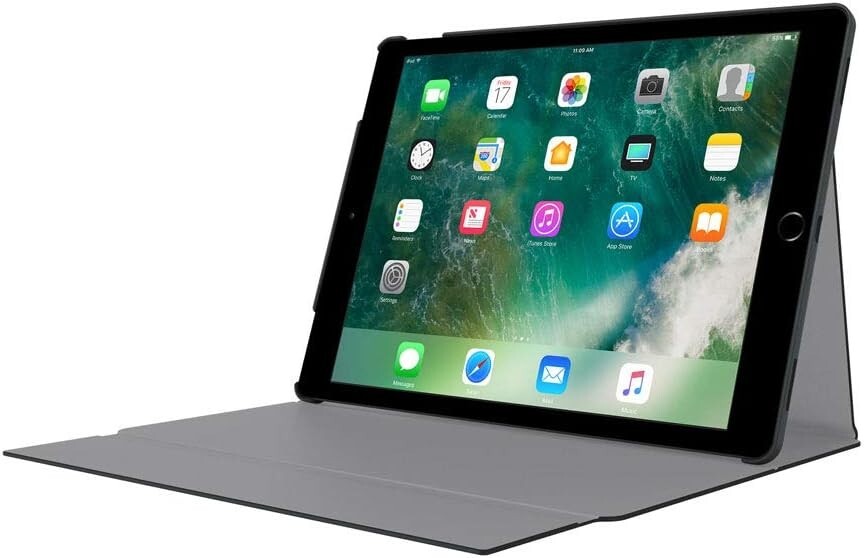 New Incipio Black 2017 IPad 12.9” Foilio Case W/ Magnetic Closure Black NEW