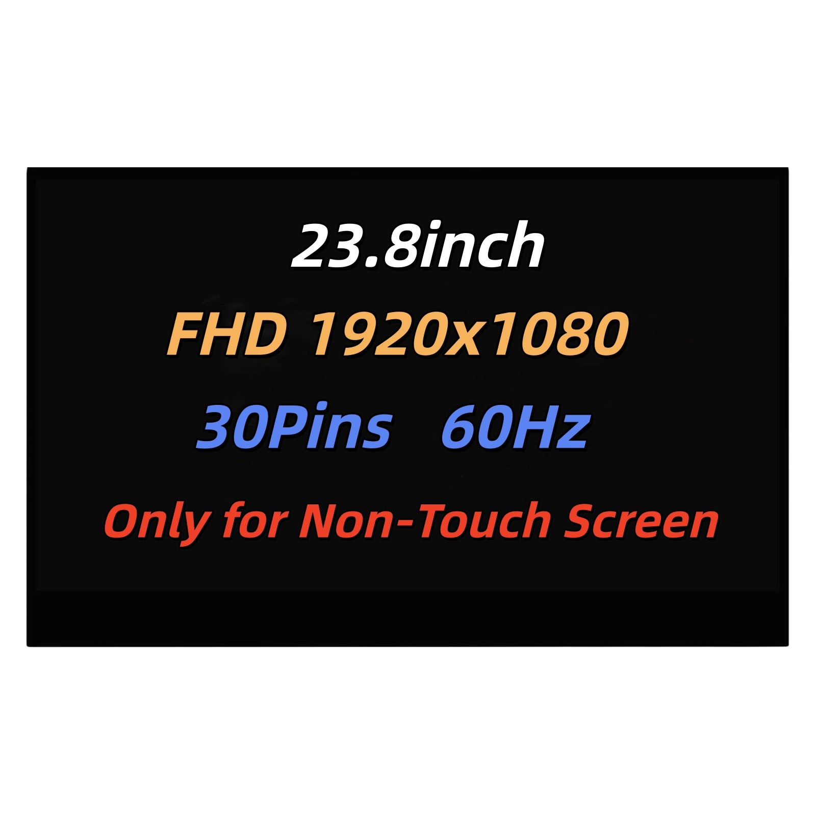For Dell DP/N 020H2C MV238FHM-N62 LCD LED Non-Touch Screen Display Panel FHD