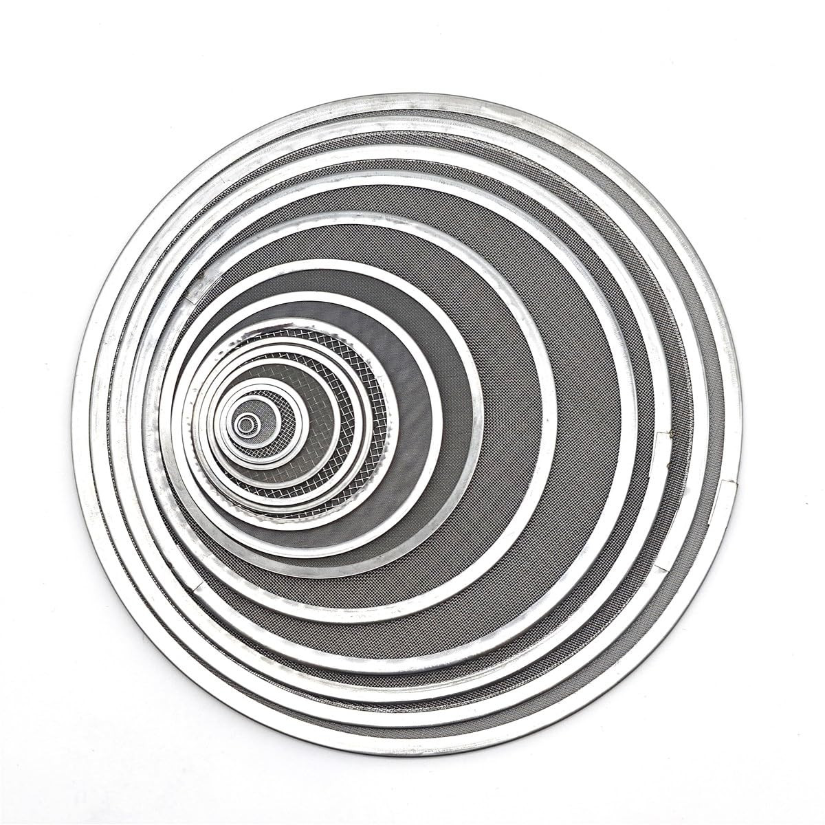 304 Stainless Steel Wire Mesh Filter Disc Flat Round Shape Woven Wire Mesh Sc...