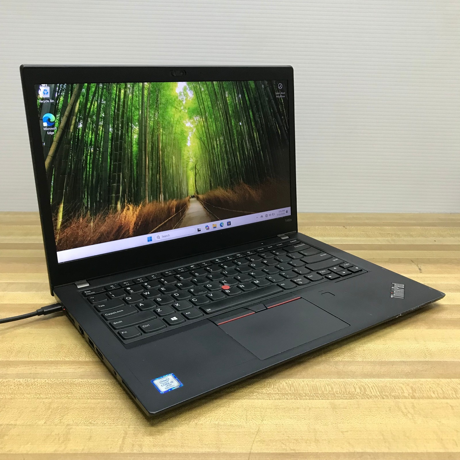 Lenovo ThinkPad T480s Touch Laptop i5-8350U 8GB RAM 256GB SSD (Windows 11 Pro)