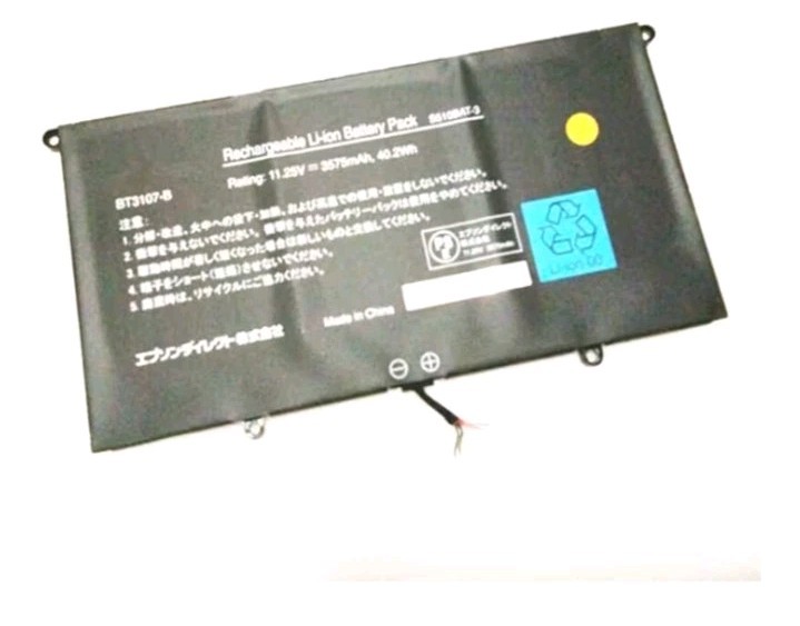  Replacement Laptop Battery for EPSON S510 S51ES Series BT3107-B 40.2Wh 3575mAh 