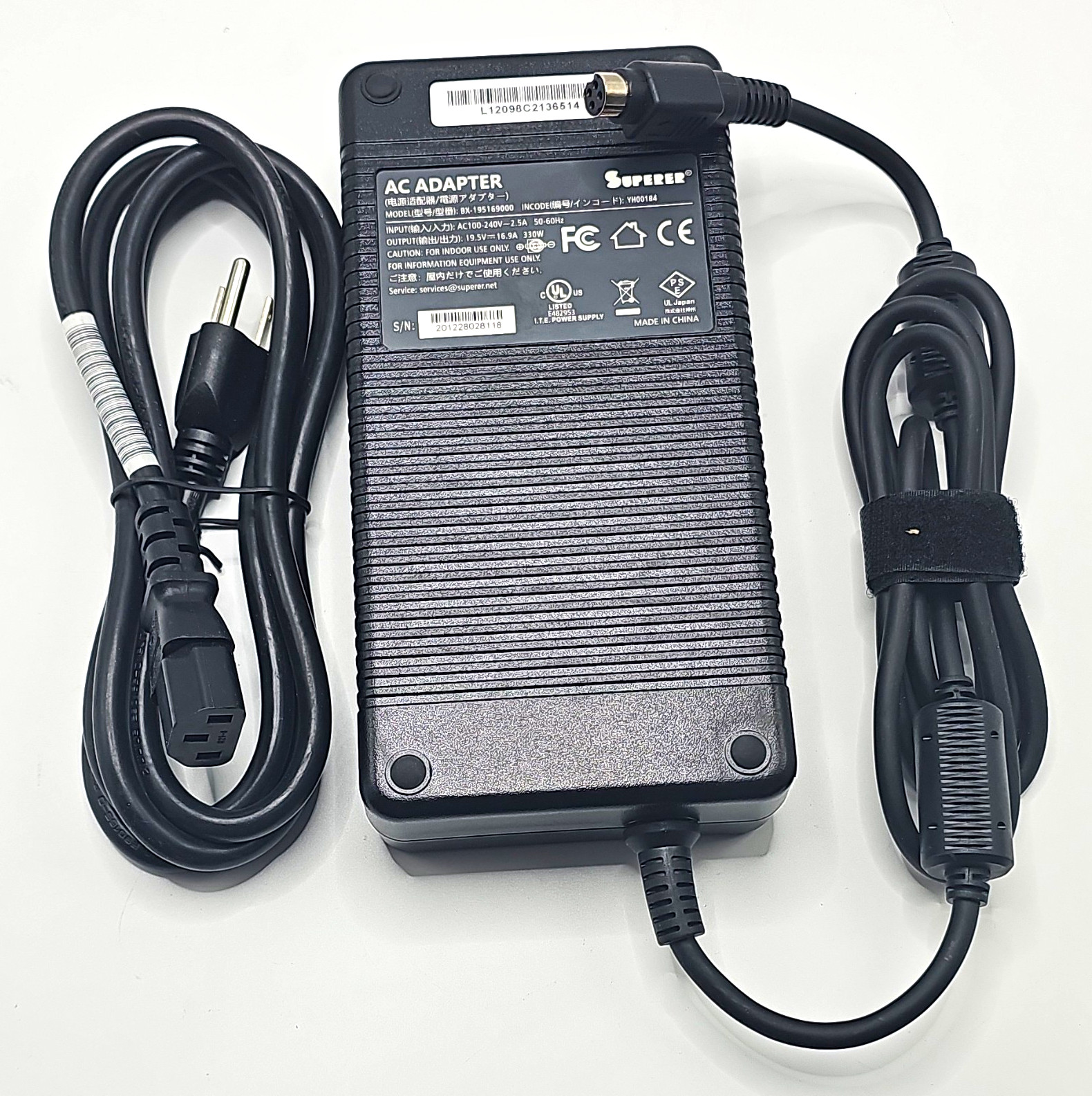 Super Replacement of the 330W Compatible AC Current Adapter for MSI Vortex