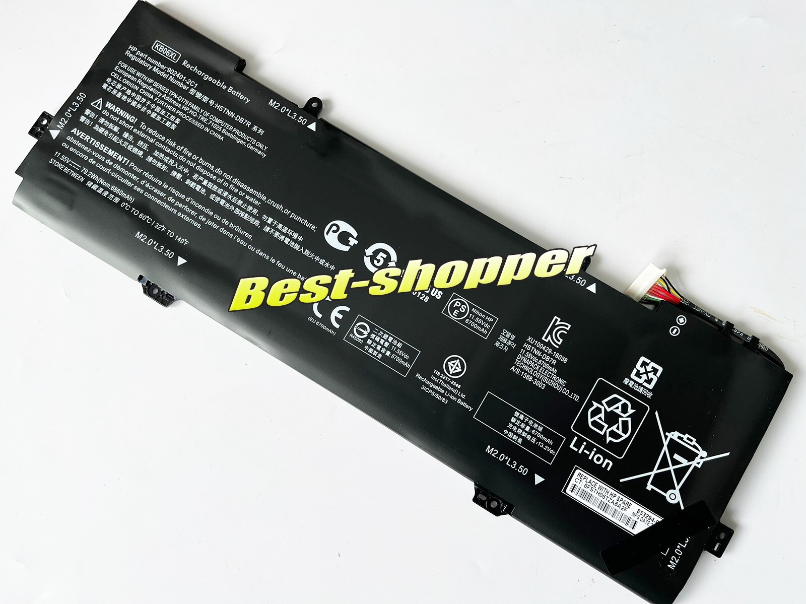 USA NEW KB06XL Genuine Battery for HP X360 15-BL002XX HSTNN-DB7R 902499-855