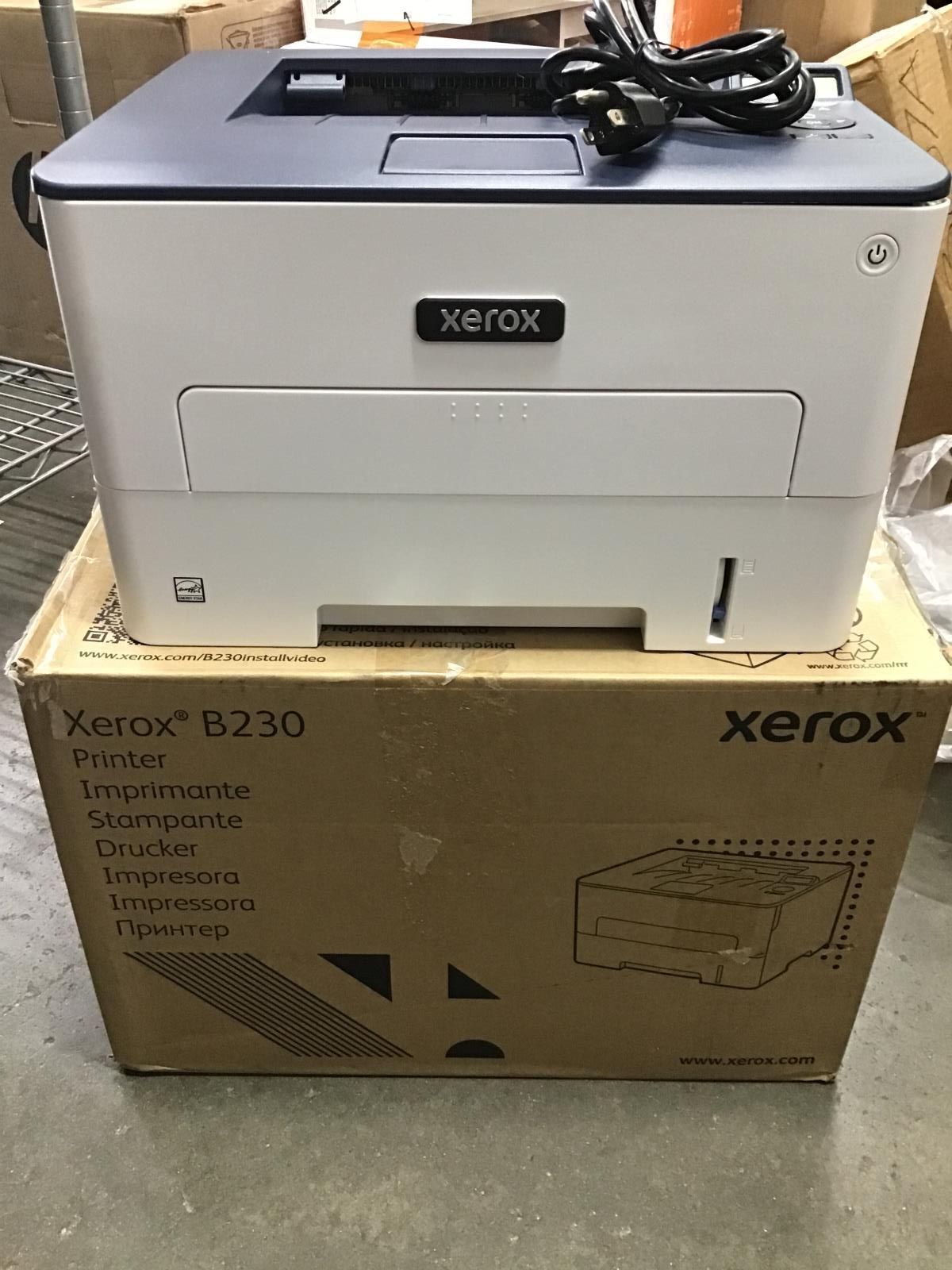 Xerox Monochrome Laser Printer Wireless B230/DNI Used