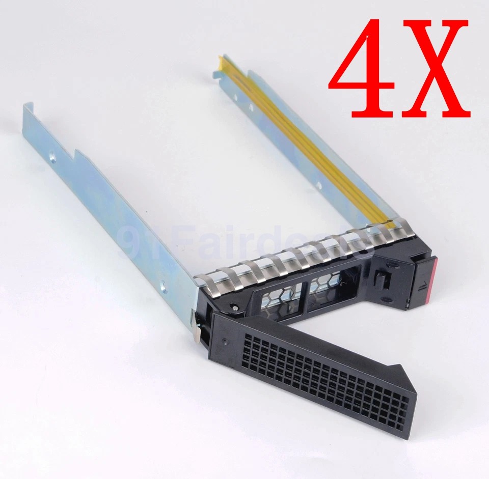 4PCS 3.5" SAS/SATA Caddy Tray Bracket For Lenovo RD650 RD550 RD450 RD350 03T8898