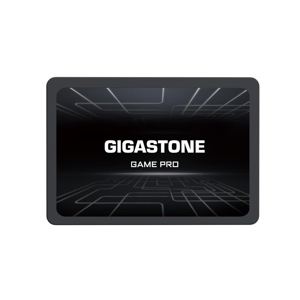 Gigastone 512GB SATA SSD 2.5 inch 0.5TB x 1, Game Pro 1-Pack