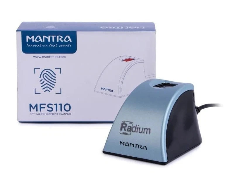 Mantra MFS 110 L1 USB Fingerprint Scanner Biometric