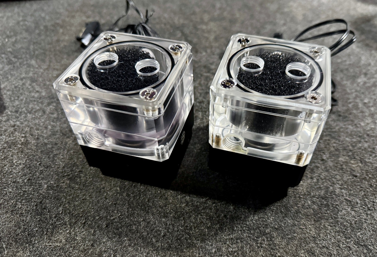 EK DDC 4.2 PWM Pump+Res Combo with Bitspower Heatsinks