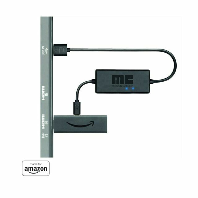 Mission Cables MC45 USB Power Cable for Amazon Fire TV