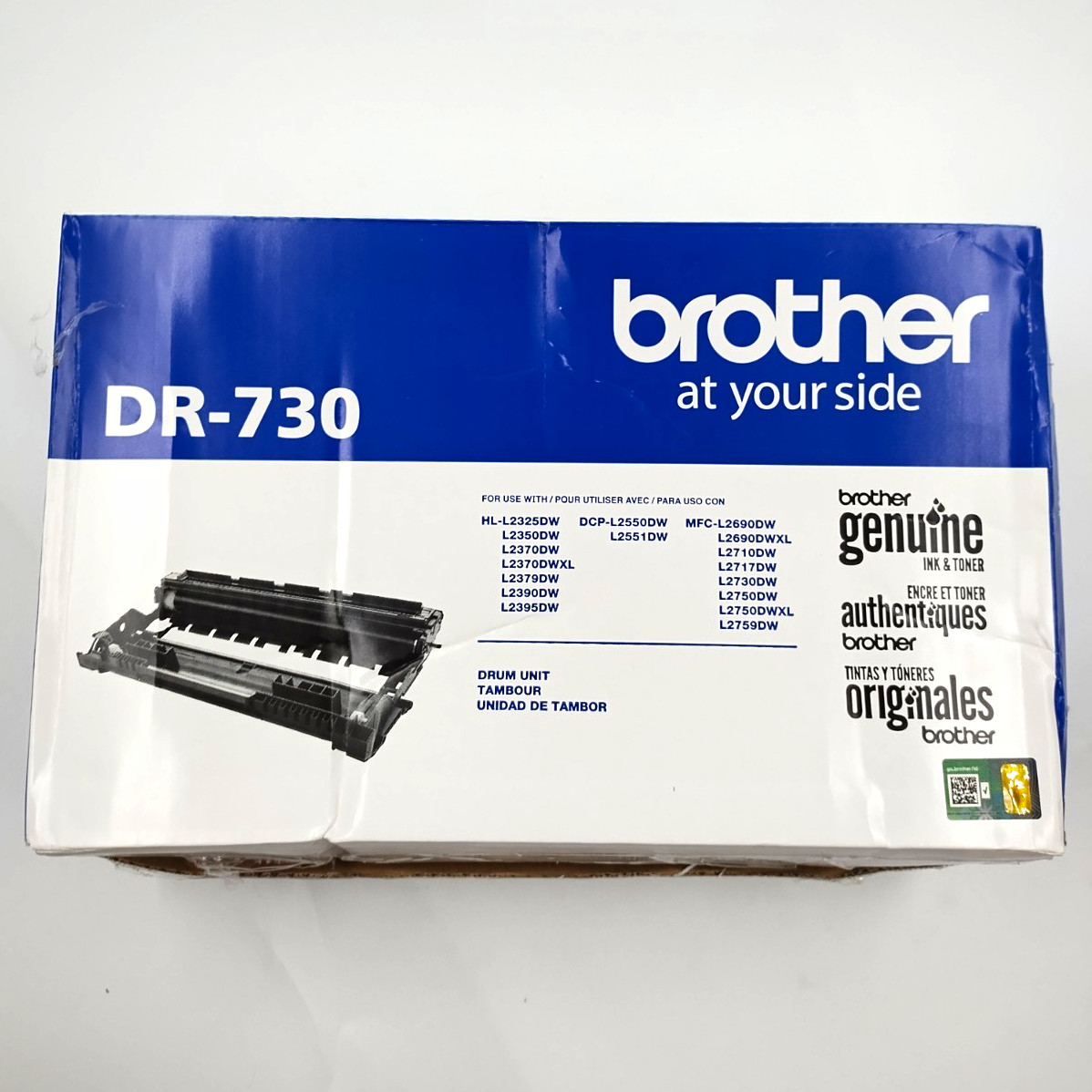 Brother Genuine DR-730 Drum Unit for HL/DCP/MFC HL-L2350DW HL-L2370DW