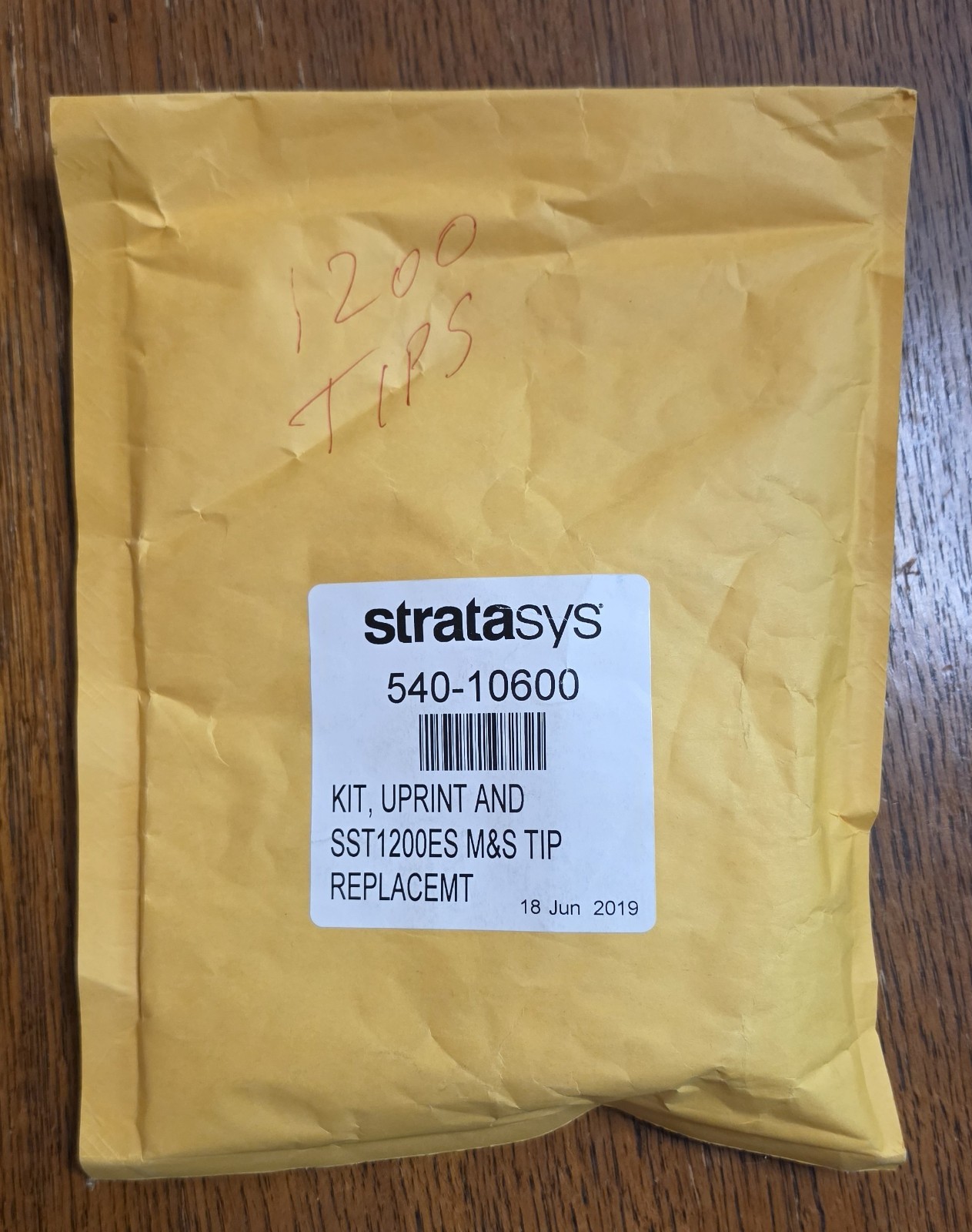 NEW Stratasys 540-10600 Tip Replacement Kit uPrint/SST 1200ES Model & Support