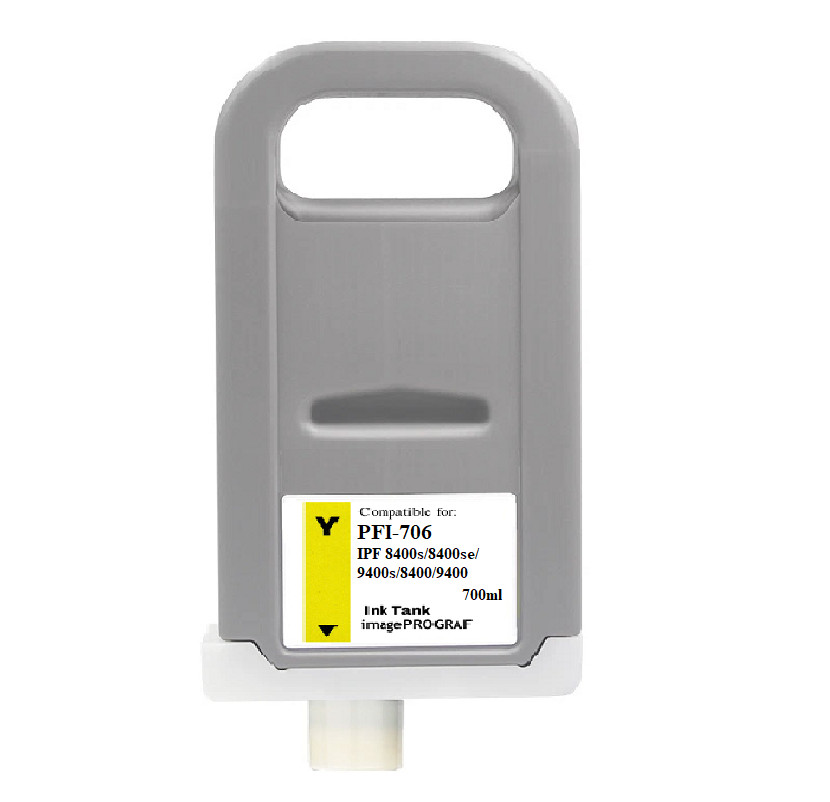 PFI-706 Yellow Ink Cartridge for IPF 8400s 8400se 9400s 8400 9400 PFI706Y