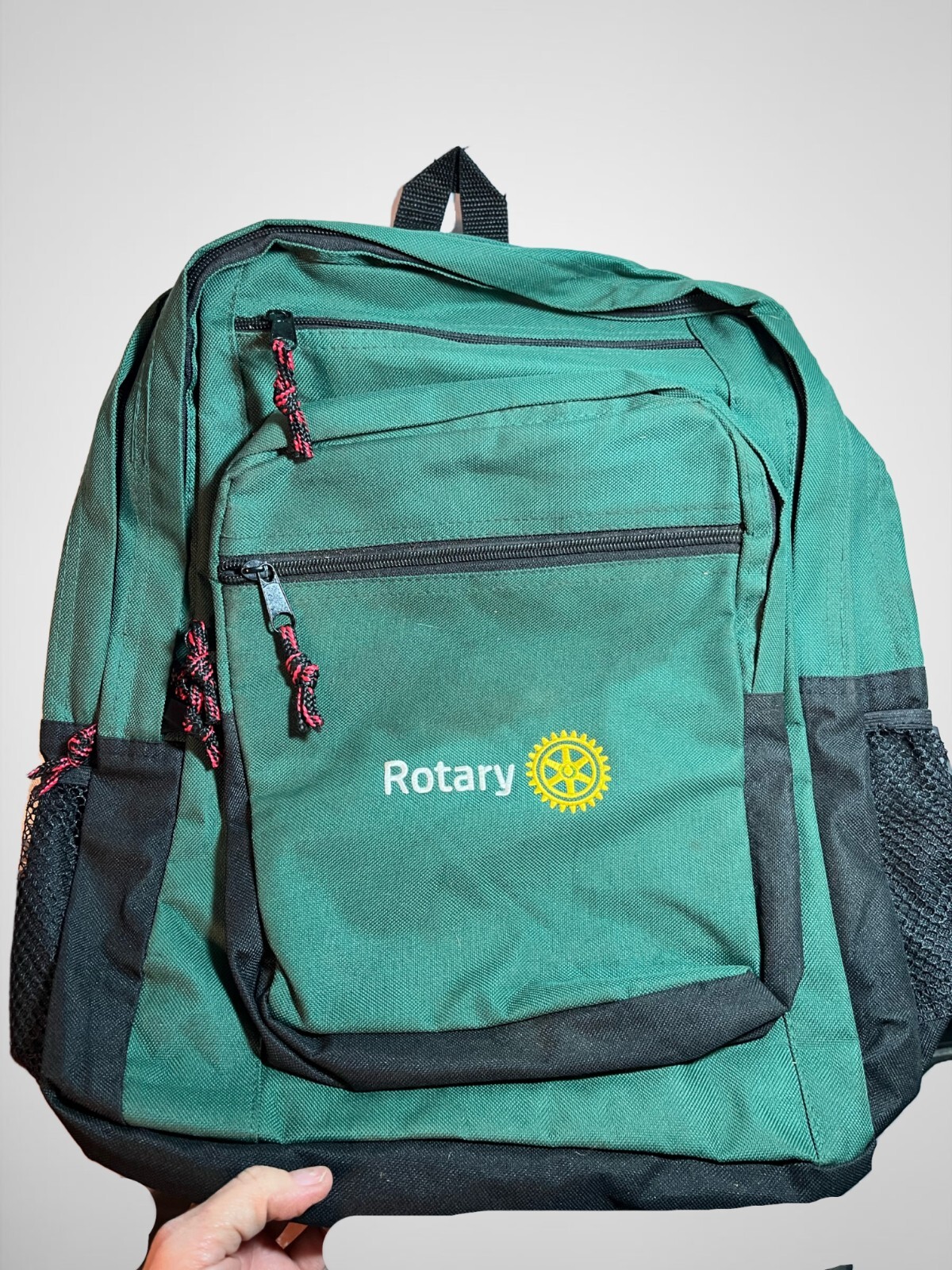 Rotary Computer Backpack Green (2) and Blue (1). Good Condition School Supplies
