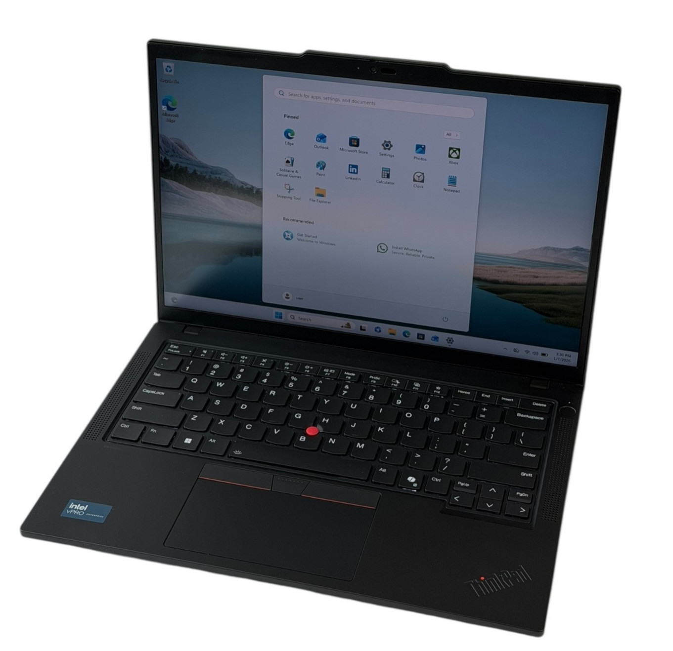 Lenovo ThinkPad T14 Gen 5 Core Ultra 7 165U 1.7GHz 16GB 1TB SSD Window 11 Pro