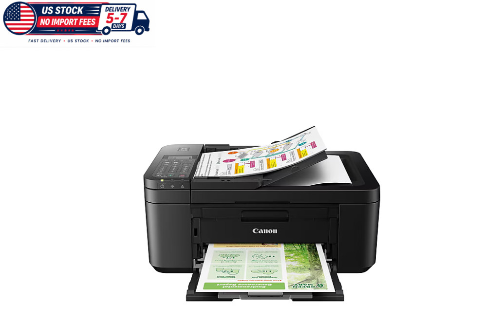 Canon PIXMA TR4720 Wireless Color Inkjet Printer, All-In-One, Print, Scan, Copy