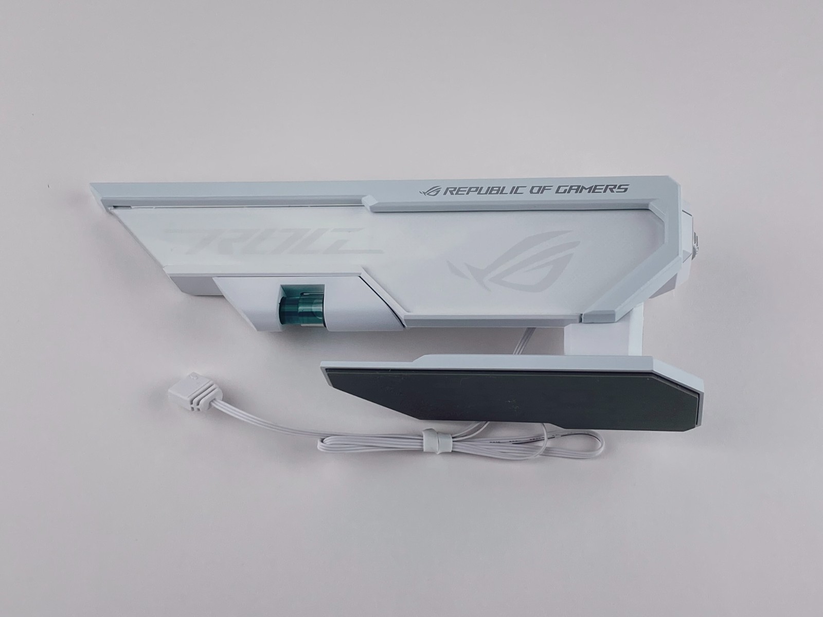 ASUS ROG Herculx Graphics Card Anti-Sag Holder Bracket WHITE