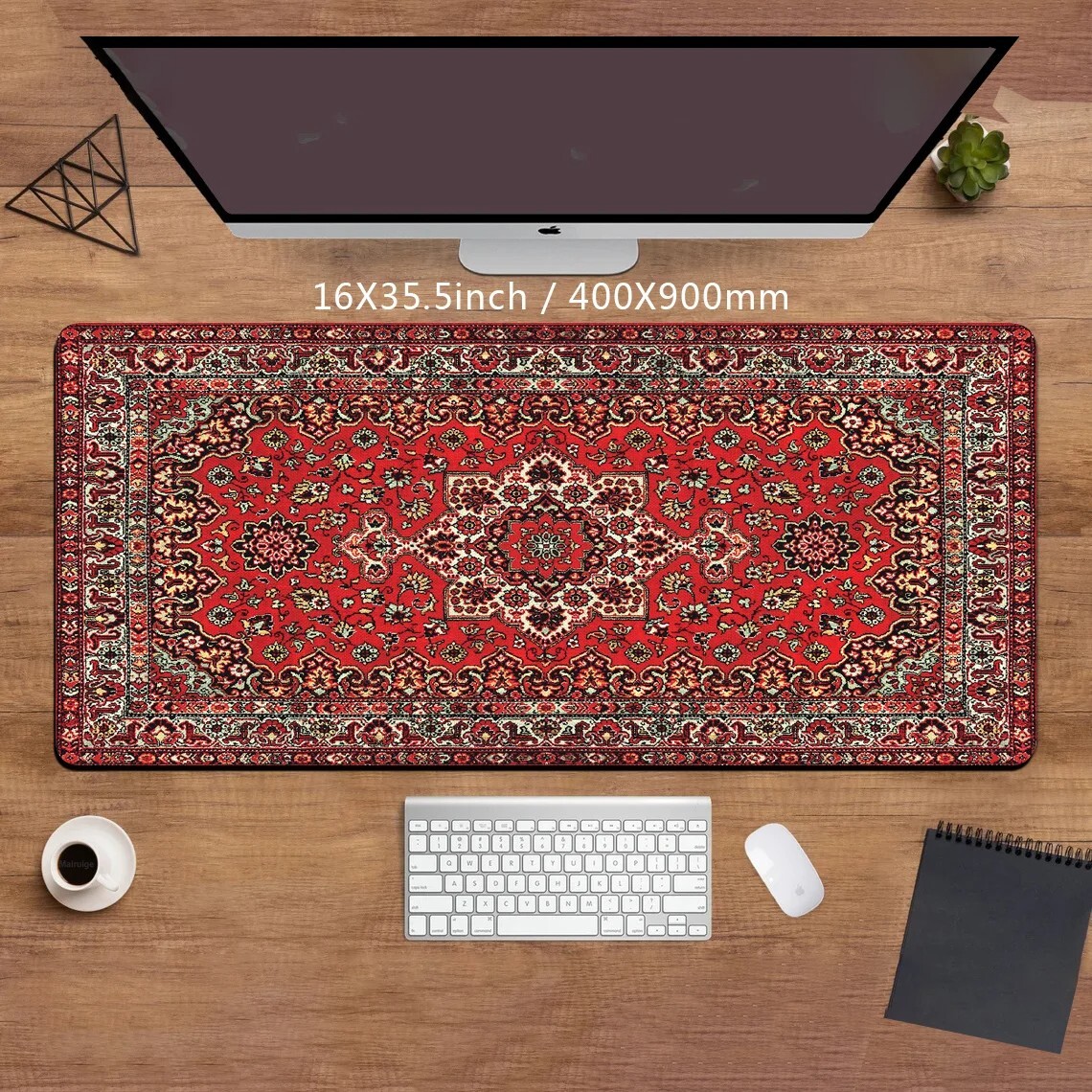PERSIAN MOUSE PAD LARGE XXL BIG OFFICE CARPET MOUSE MATS GAMER RUG DESK 