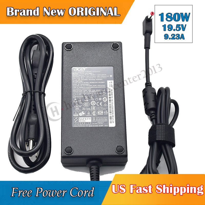 Acer Original 180W Nitro 5/7 ADP-180MB K Power Adapter Supply Cord ADP-180TB F