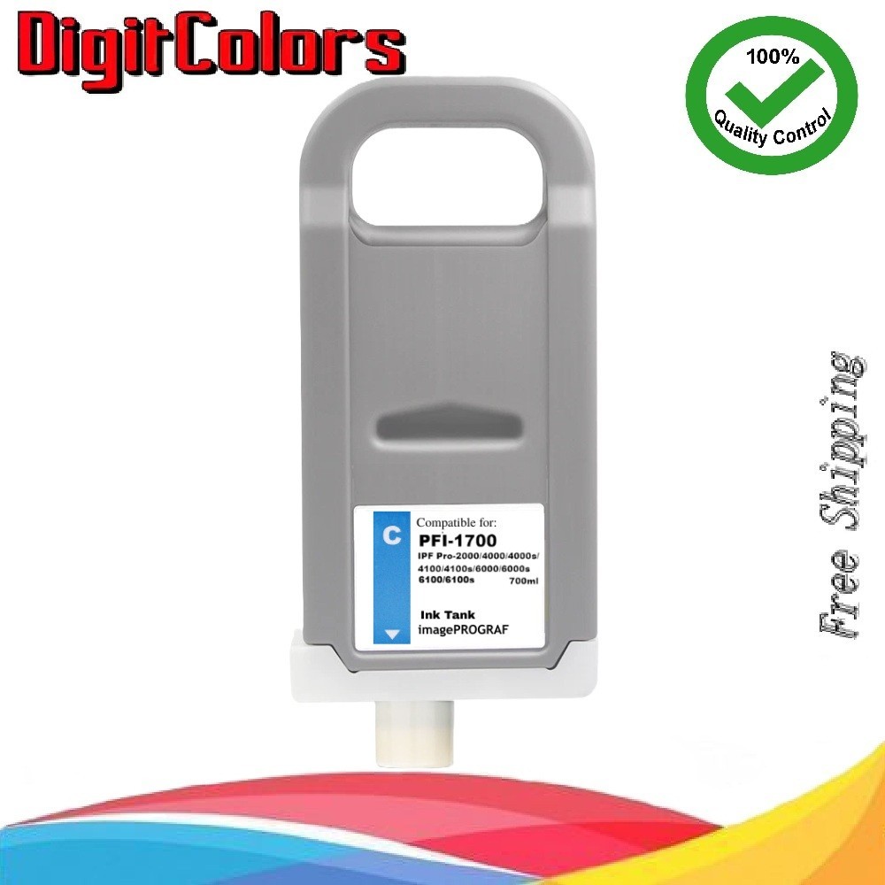 PFI-1700 Cyan Ink Cartridge for IPF Pro 4000s 4100s 6000s 6100s 6000 6100 2000