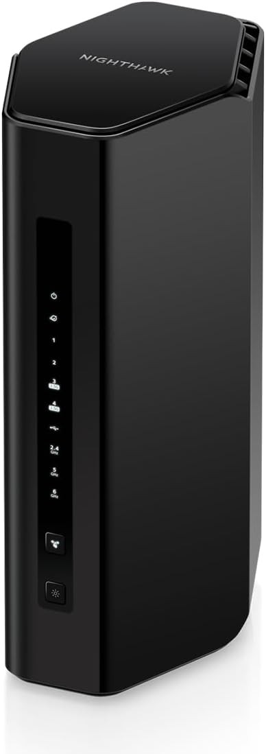 Tri Band WiFi 7 Router 9.3 Gbps Covers 2500 Sq. Ft. Nighthawk RS300