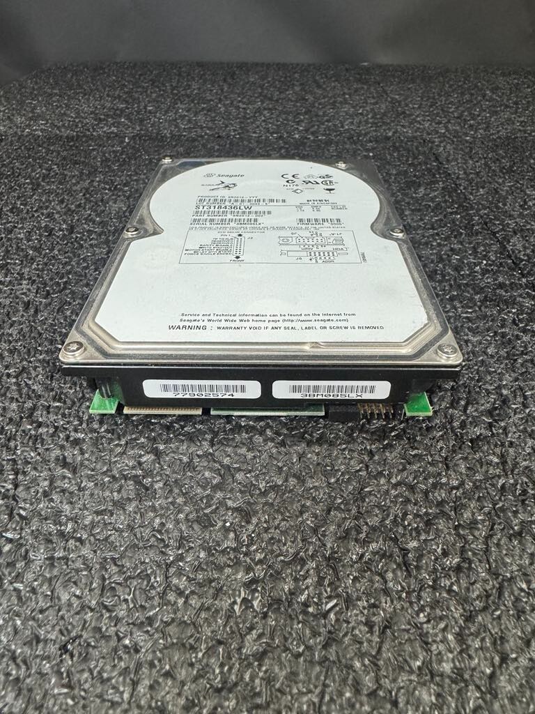 Seagate 9N2012-002 ST318436LW 18.2GB 7.2K RPM 2MB Ultra-160 68Pin SCSI HDD 3.5"