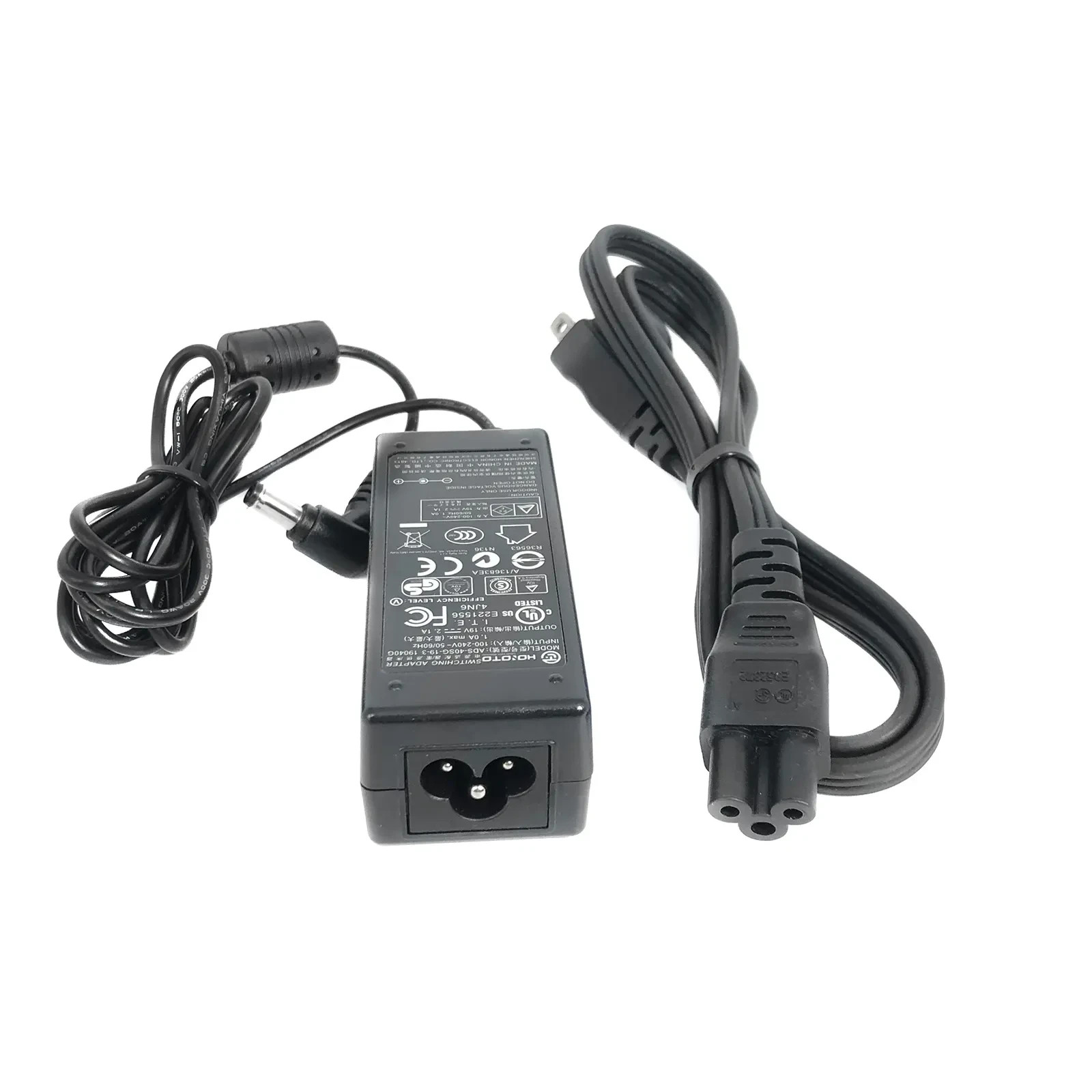 Genuine Hoioto AC Adapter 19V 2.1A 40W  Laptop Power Adapte ADS-40SG-19-3 w/Cord