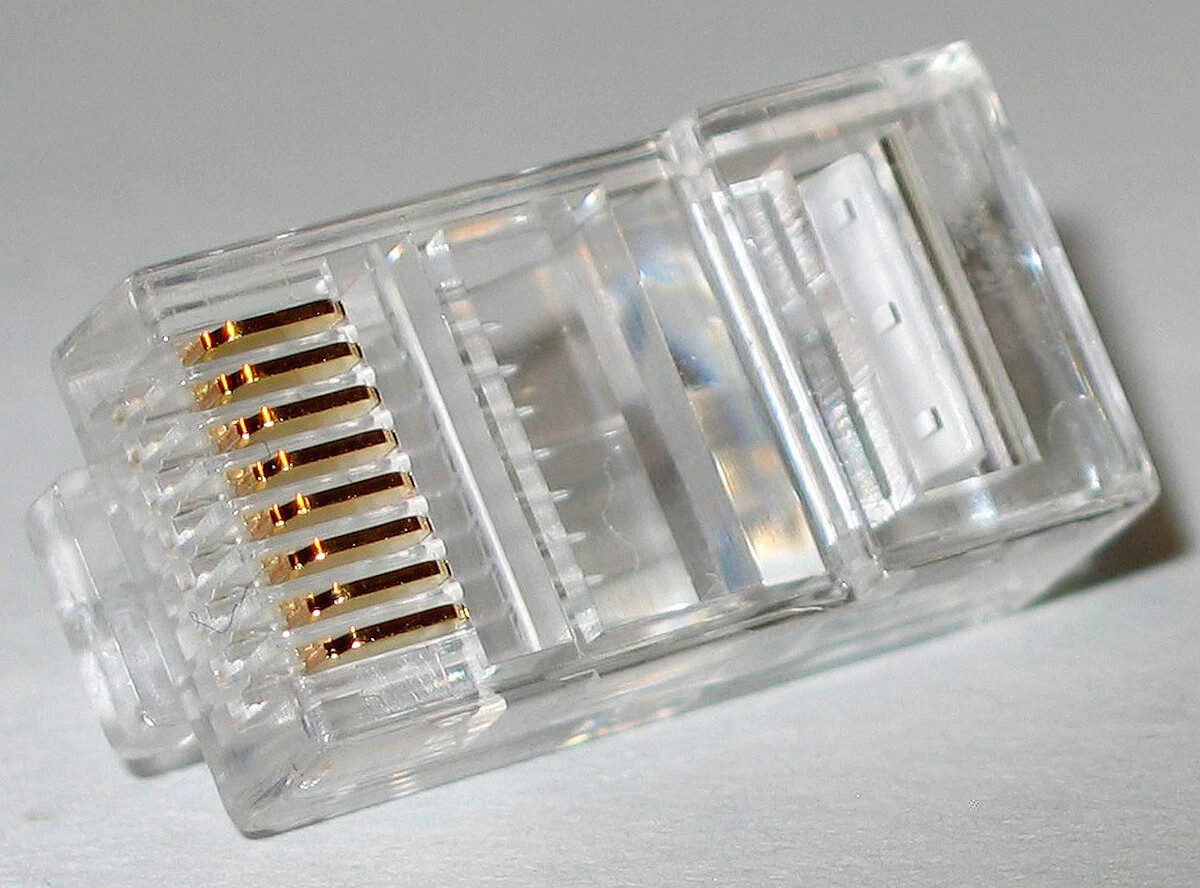 IDEAL 85-346 25 Pack plugs RJ-45 8P8C End Connectors CAT5e RJ45 Network Cable