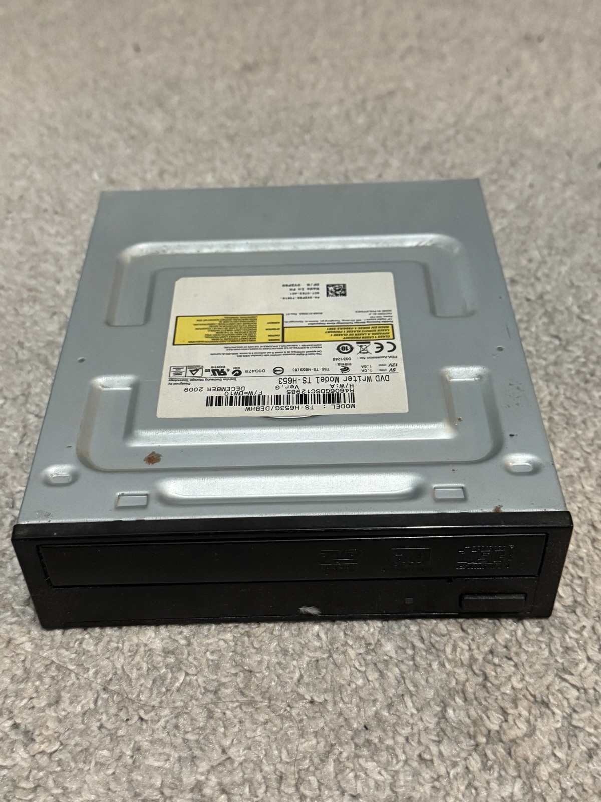 Dell D5PV2 DVD±RW Dual Layer SATA 5.25" Black Optical Drive ODD TS-H653 TS-H653G