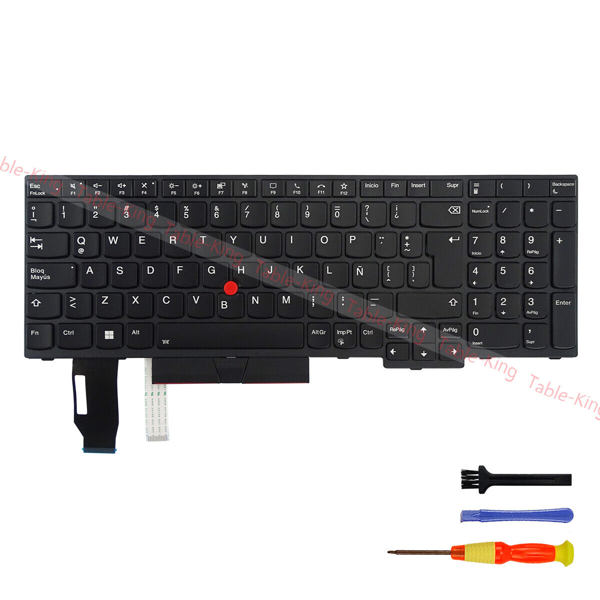 Latin America Spanish Backlit Keyboard for Lenovo Thinkpad P15S T15 Gen1 Gen2