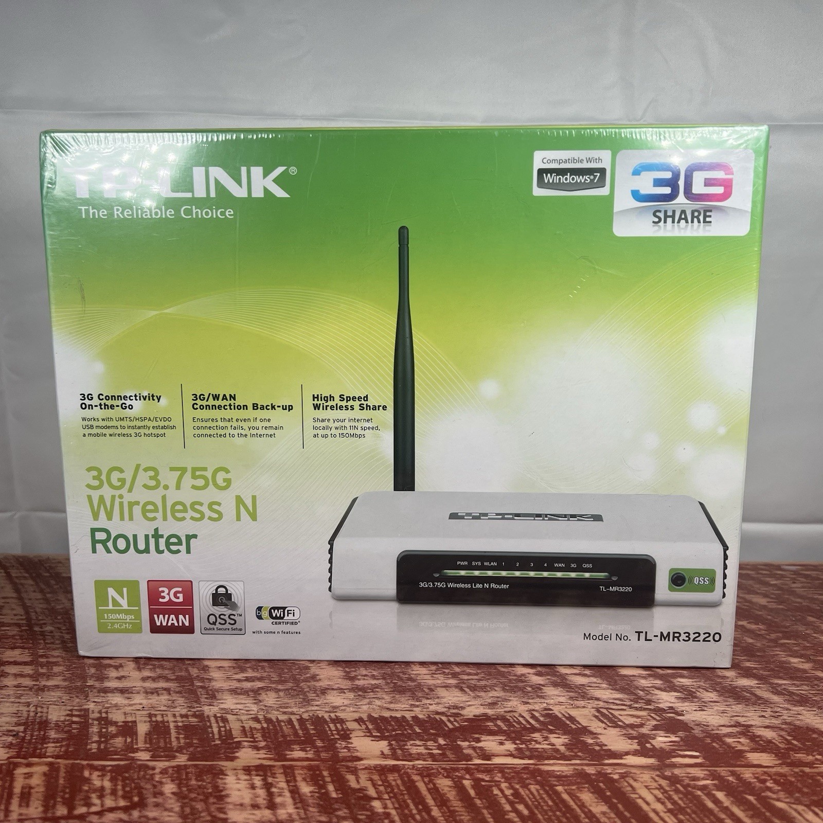 TP-Link TL-MR3220 3G / 3.75G Wireless N Router