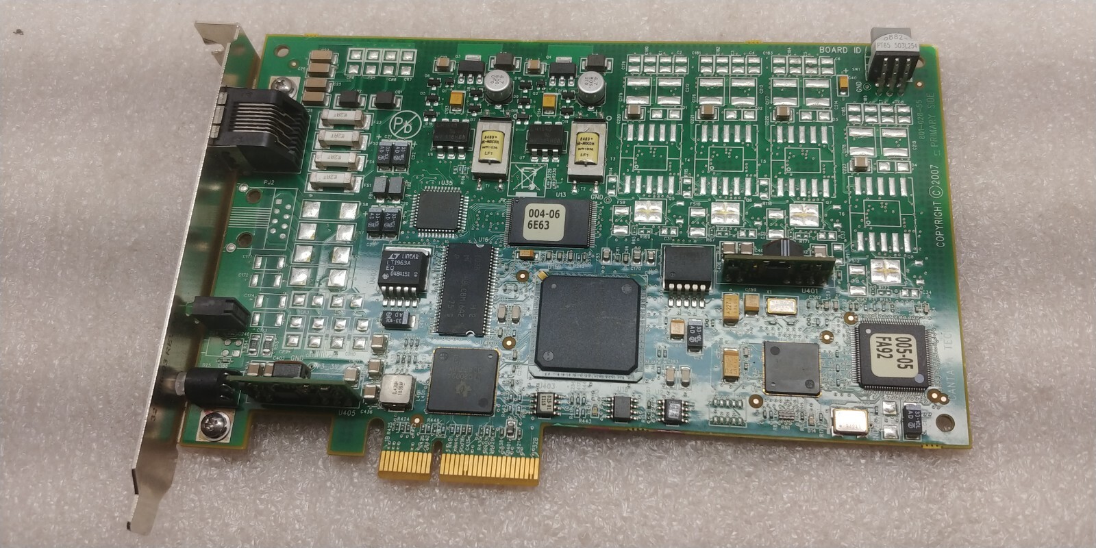 Dialogic Brooktrout 901-013-06 Card 801-029-10 Truefax 200E GREAT COND 