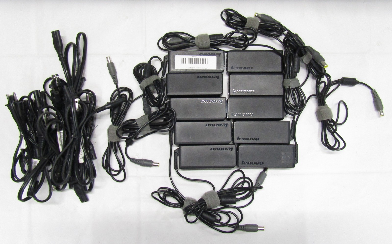 Lot of 10 Genuine OEM Lenovo 45N0121 65W 20V 3.25A Big Barrel Laptop Charger