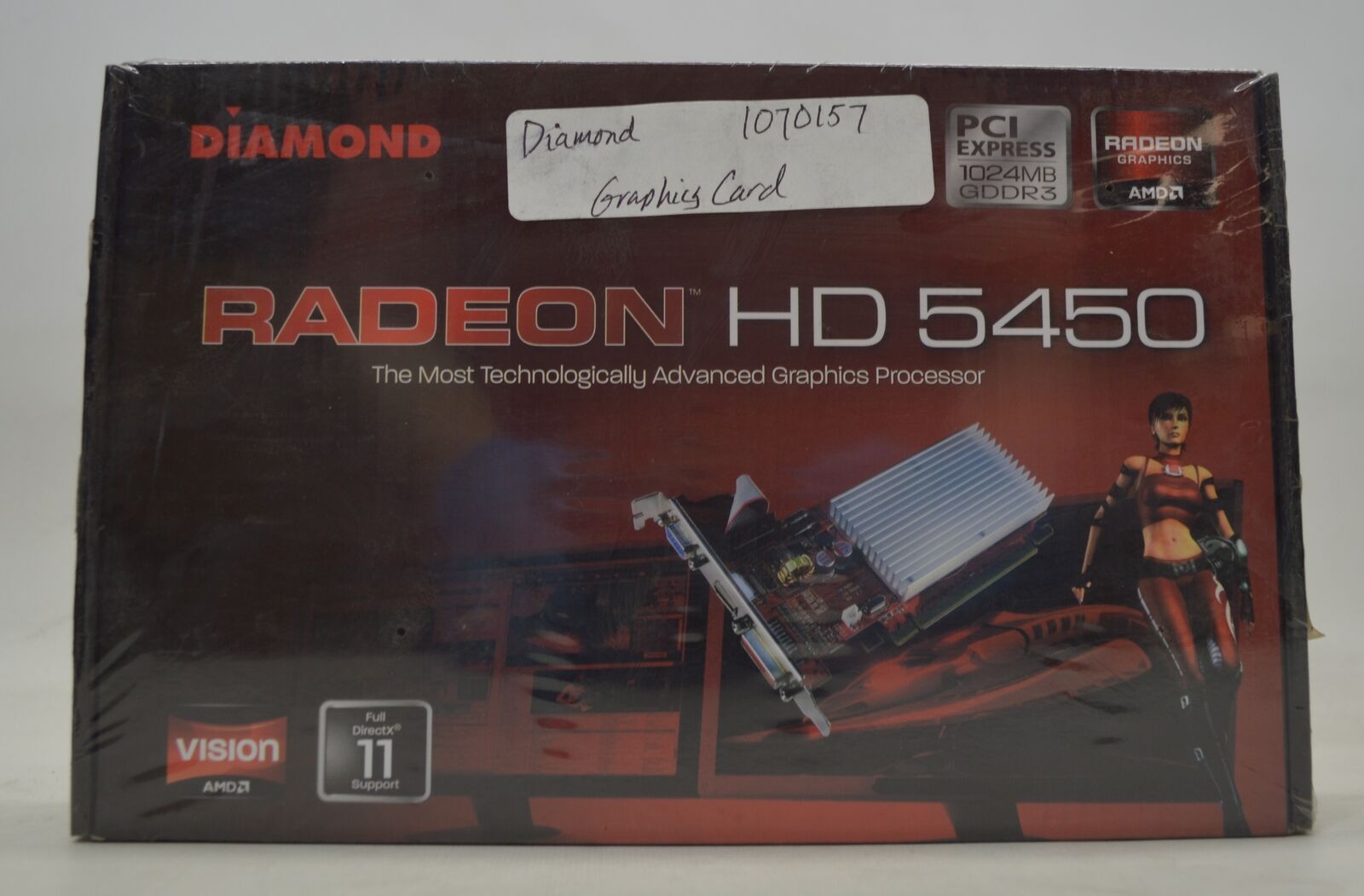 Diamond ATI Radeon HD 5450 1 GB DDR3 PCI-E Full Pro Video Card