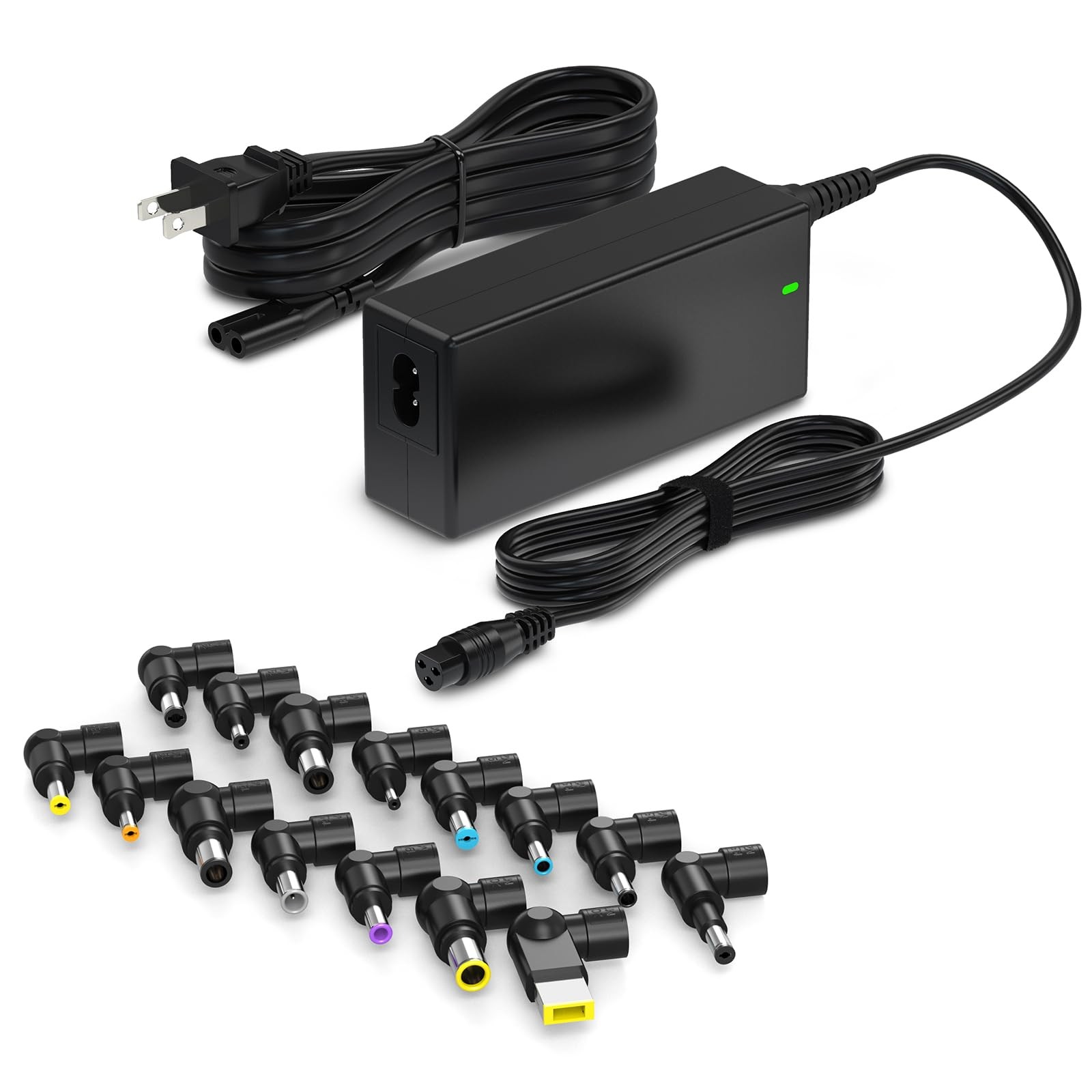 Belker 45w 65w Universal Laptop Charger with 15 Tips Size 65W Standard