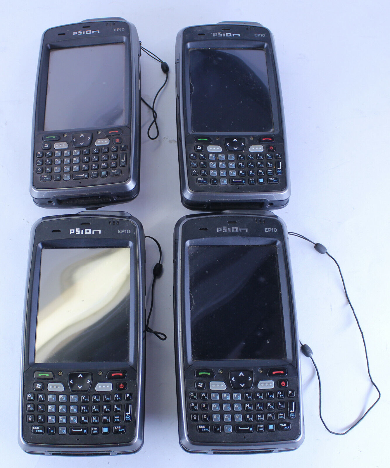 Lot of 4 PSION EP10 Handheld Scanner 7515C with Battery RV3010 (No chargers) 