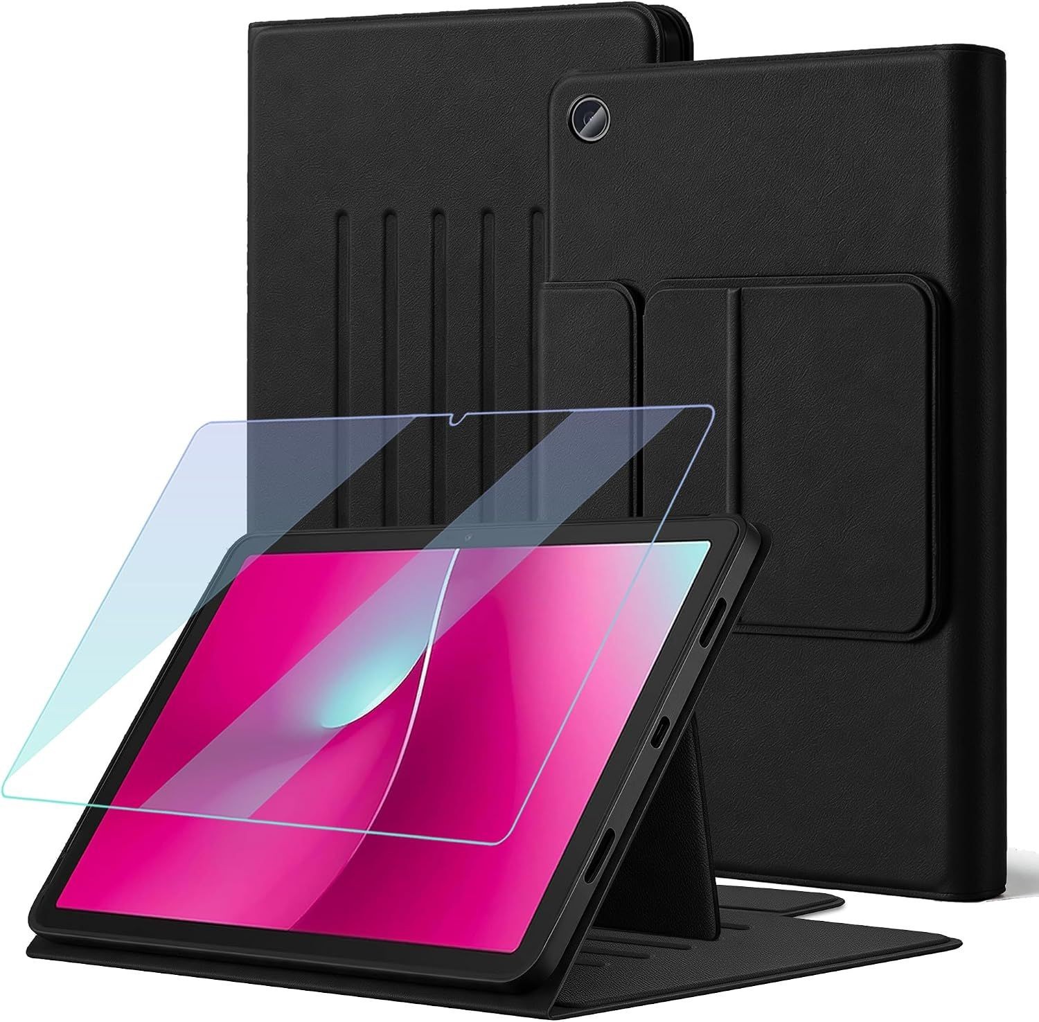 Case for T-Mobile REVVL Tab 2 (2025 Release) with Screen Protector, Shockproof