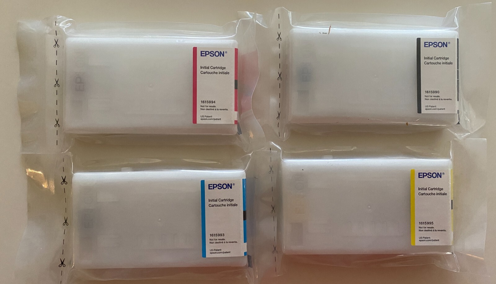 SEAL GENUINE Epson 786 initial ink full set WF4630 WF4640 WF5110 WF5190 WF5620