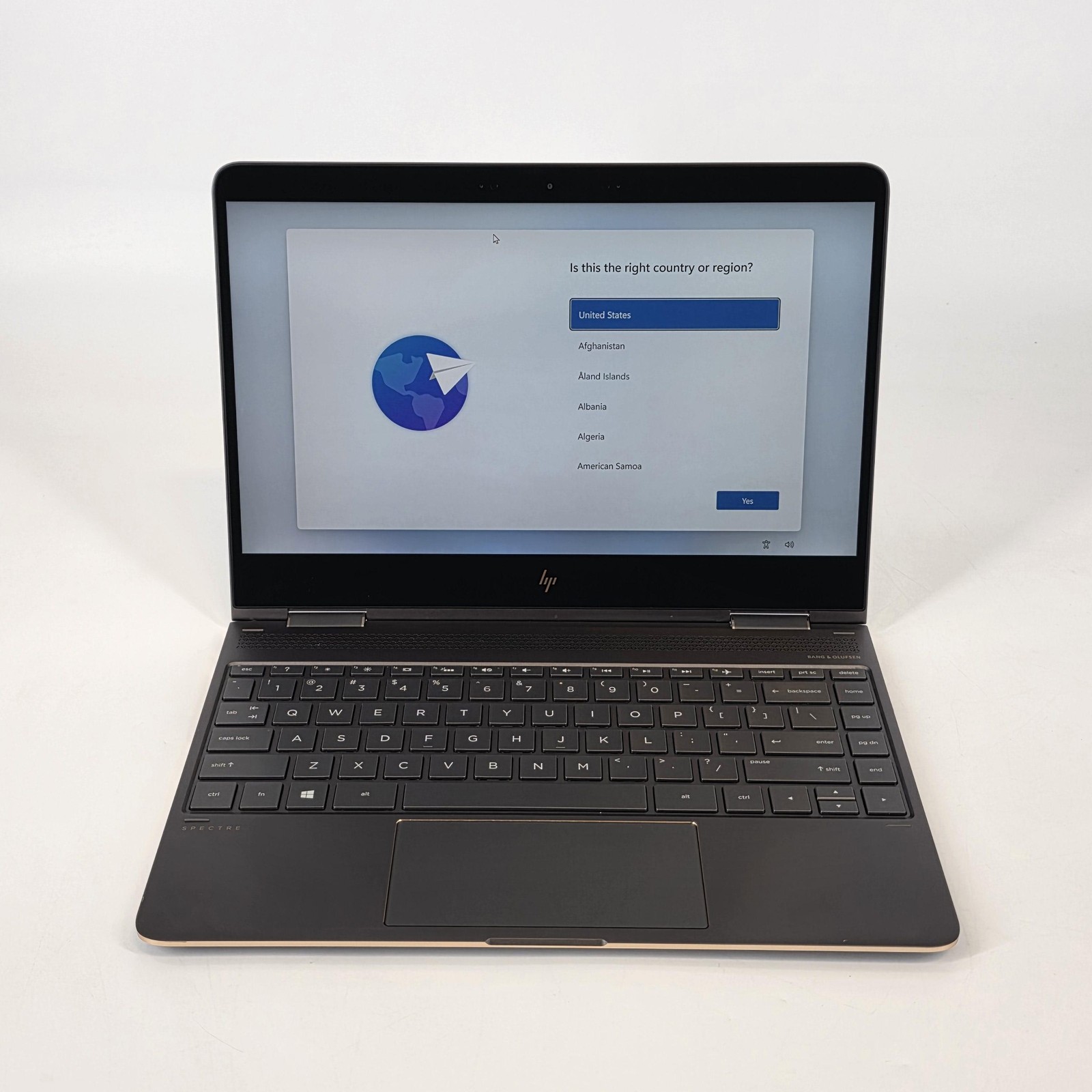 HP Spectre 13 x360 Gray 4K TOUCH i7-7500U 2.70GHz 16GB 512GB SSD Very Good