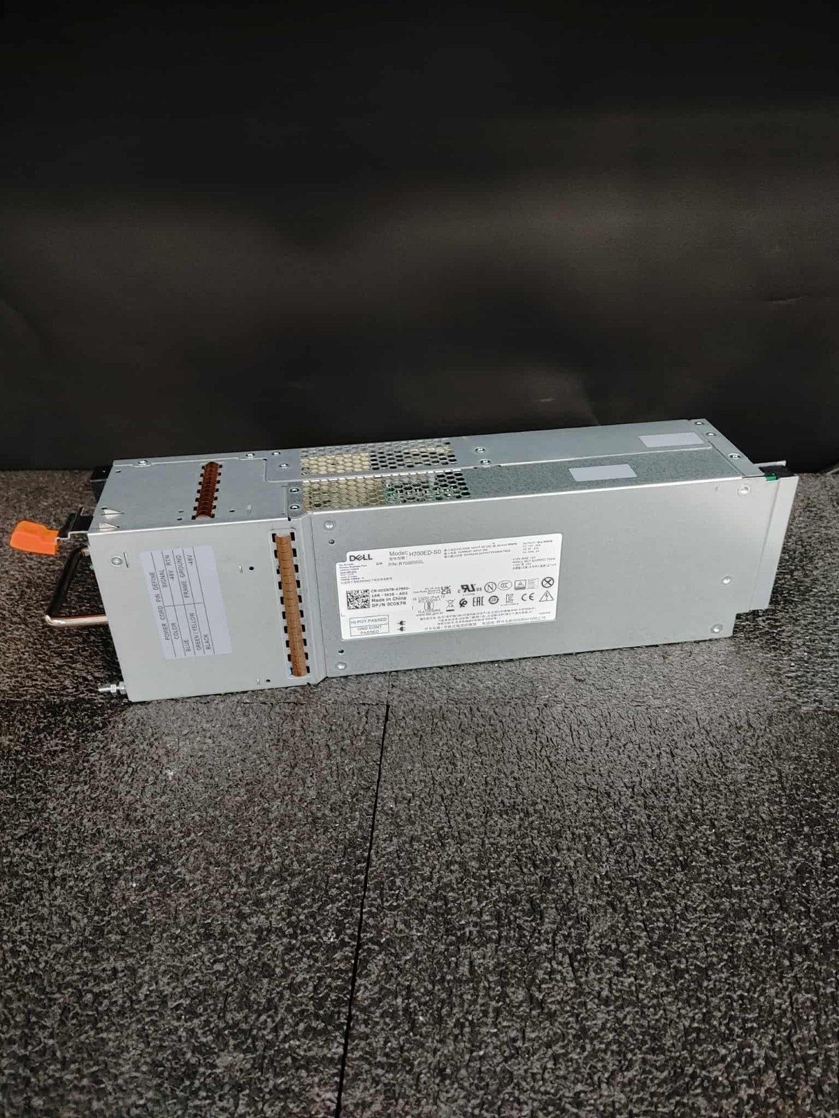 Dell C0X78 700W Power Supply 3C 48V DC R700E002L H700ED-S0 EqualLogic Compellent