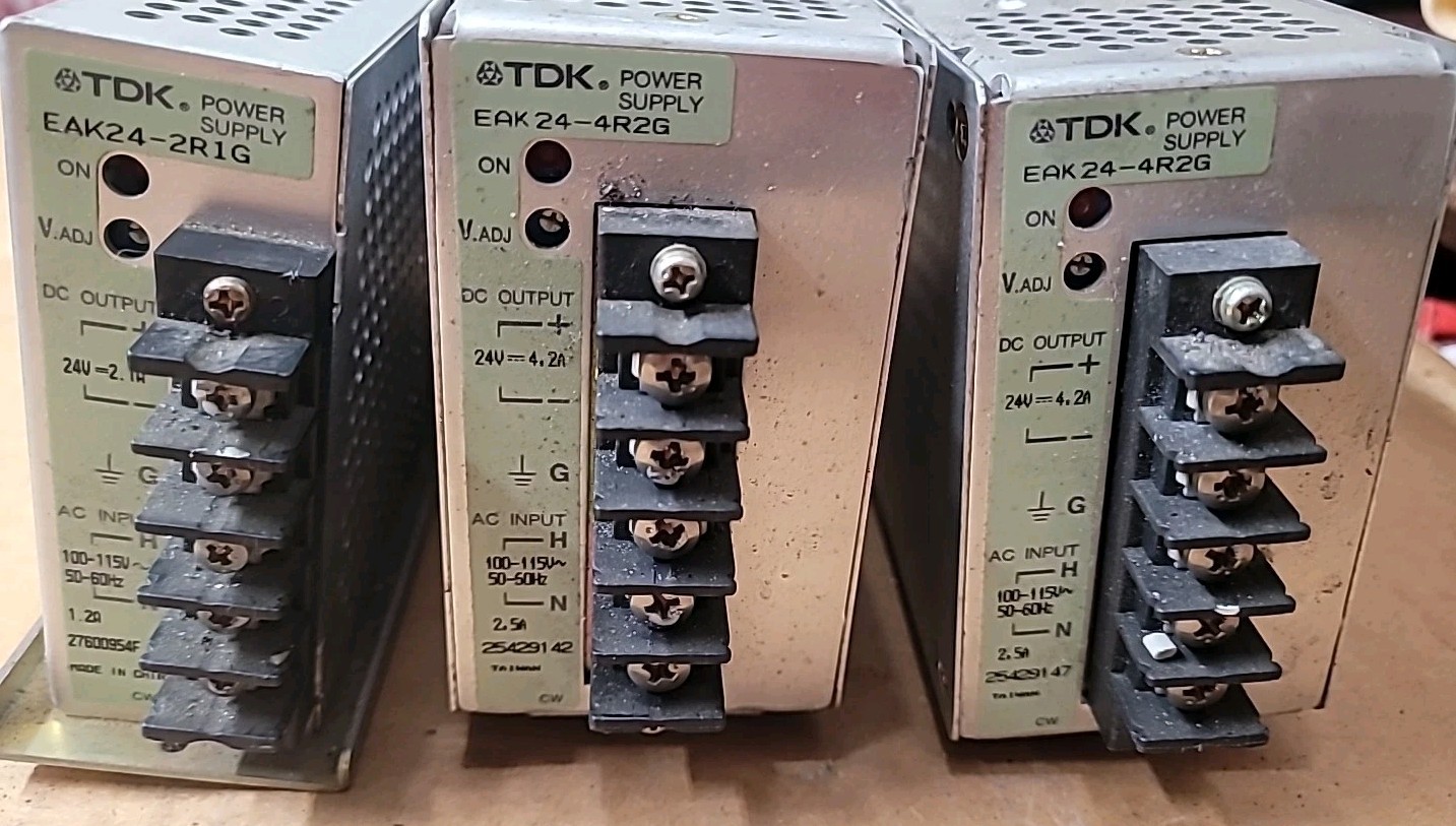 LOT OF 3 - TDK EAK 24-2R1G (1 Ea), TDK EAK24-4R2G (2 Ea) Power Supply - Used L1