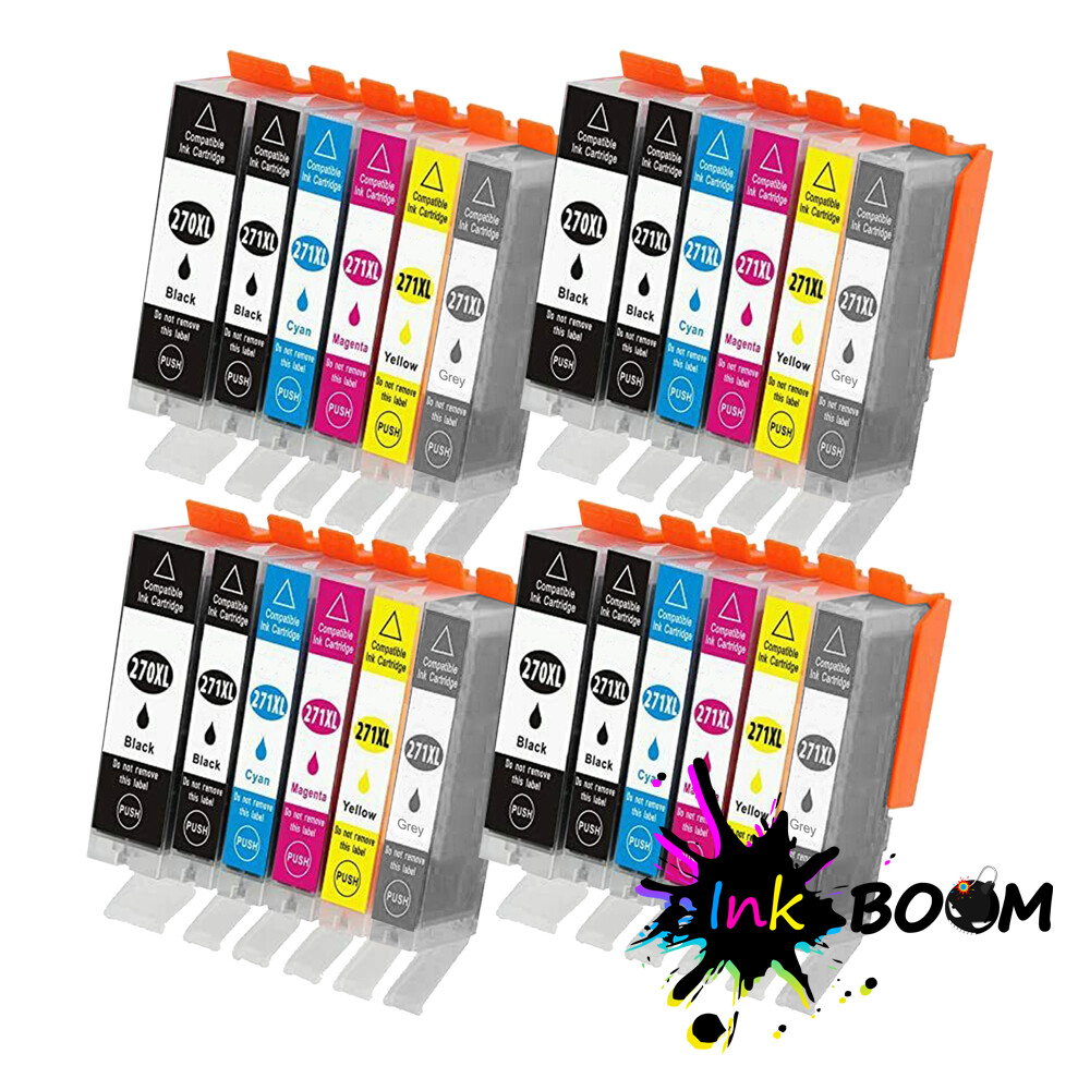 24 Ink Cartridges for PGI-270XL CLI-271XL Pixma PIXMA MG7720 TS9020 TS8020