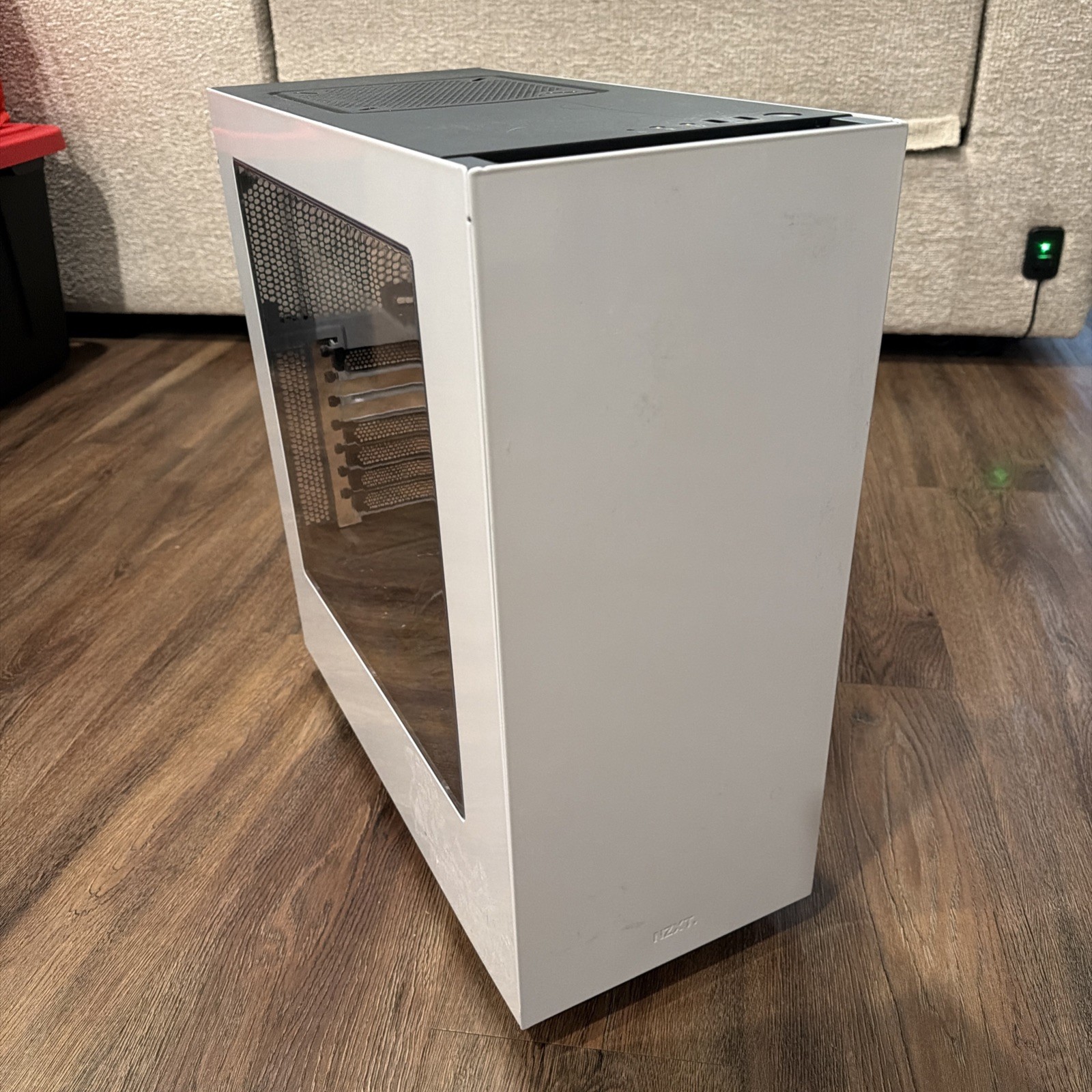 NZXT S340 Mid-Tower Gaming Case White/Black
