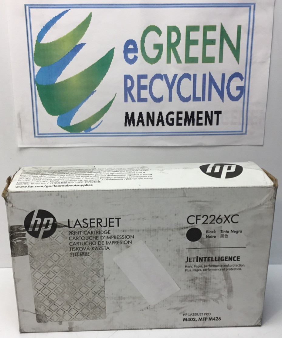 HP LaserJet 26x Print Cartridge Black Toner JetIntelligence CF226XC New Genuine