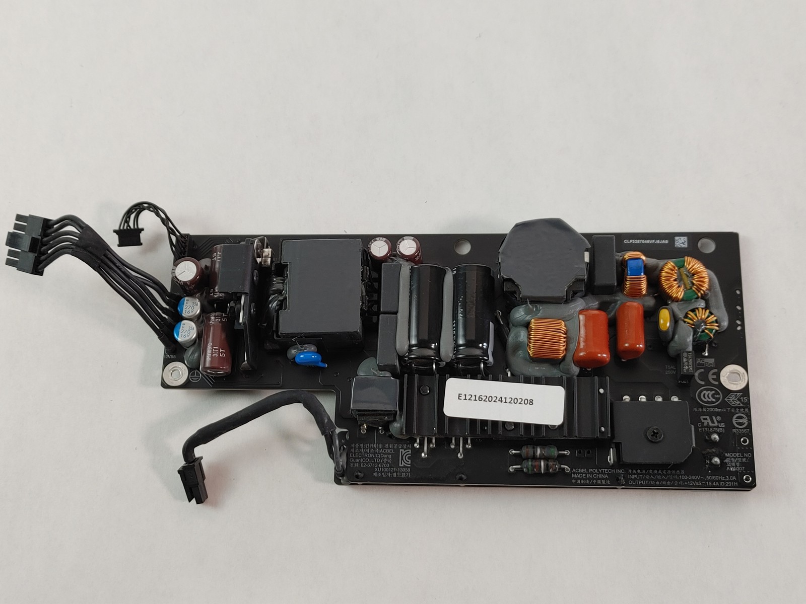 AcBel APA007 185W Mini 6 Pin Power Supply for Apple iMac 21.5" A1418