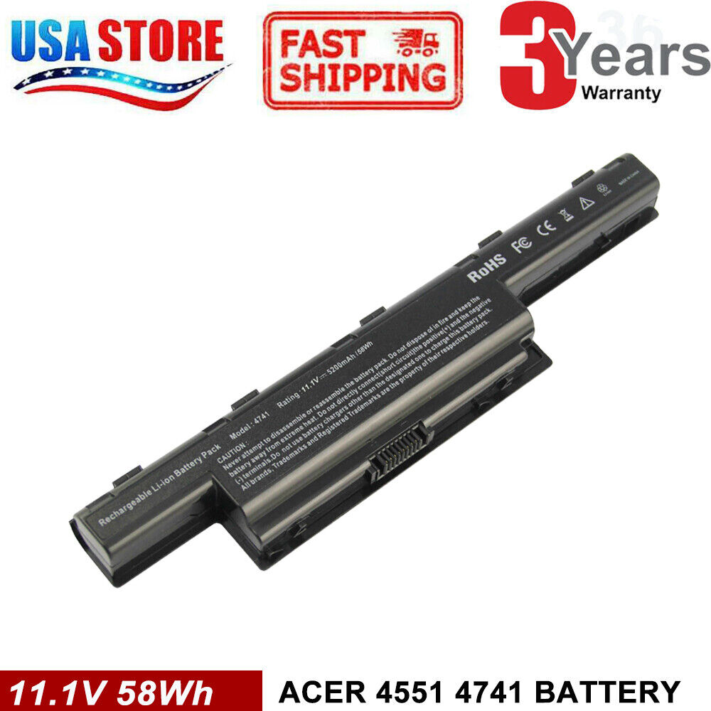 Battery for Acer AS10D31 AS10D51,Acer Aspire 5250 5251 5253 5251 5336 5349 5551