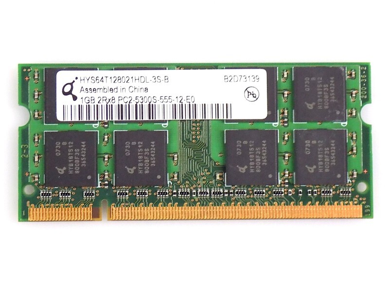 1GB Lenovo 40Y8403 HYS64T128021HDL-3S-B DDR2-667Mhz PC2-5300S SO-Dimm CL5 1.8V