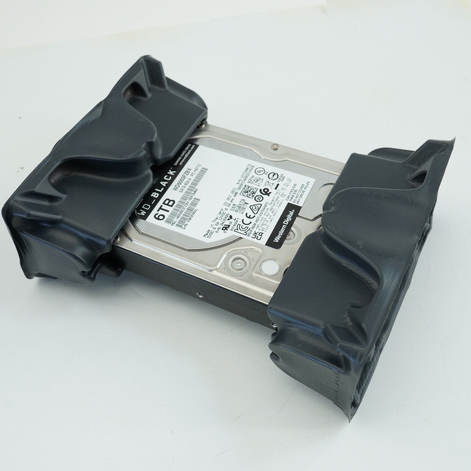 WD Black 6 TB Performance Hard Drive - Model WD6003FZBX AS IS BENT PINS